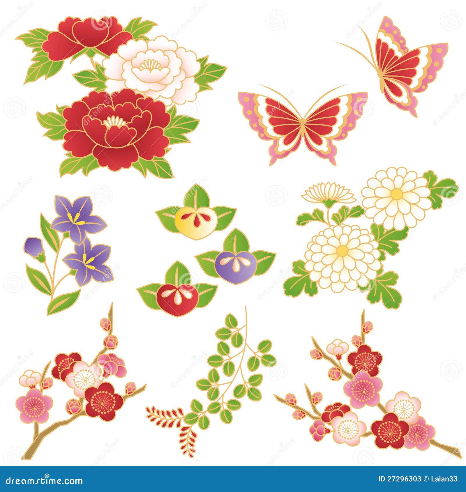 free chinese flower clipart - photo #14