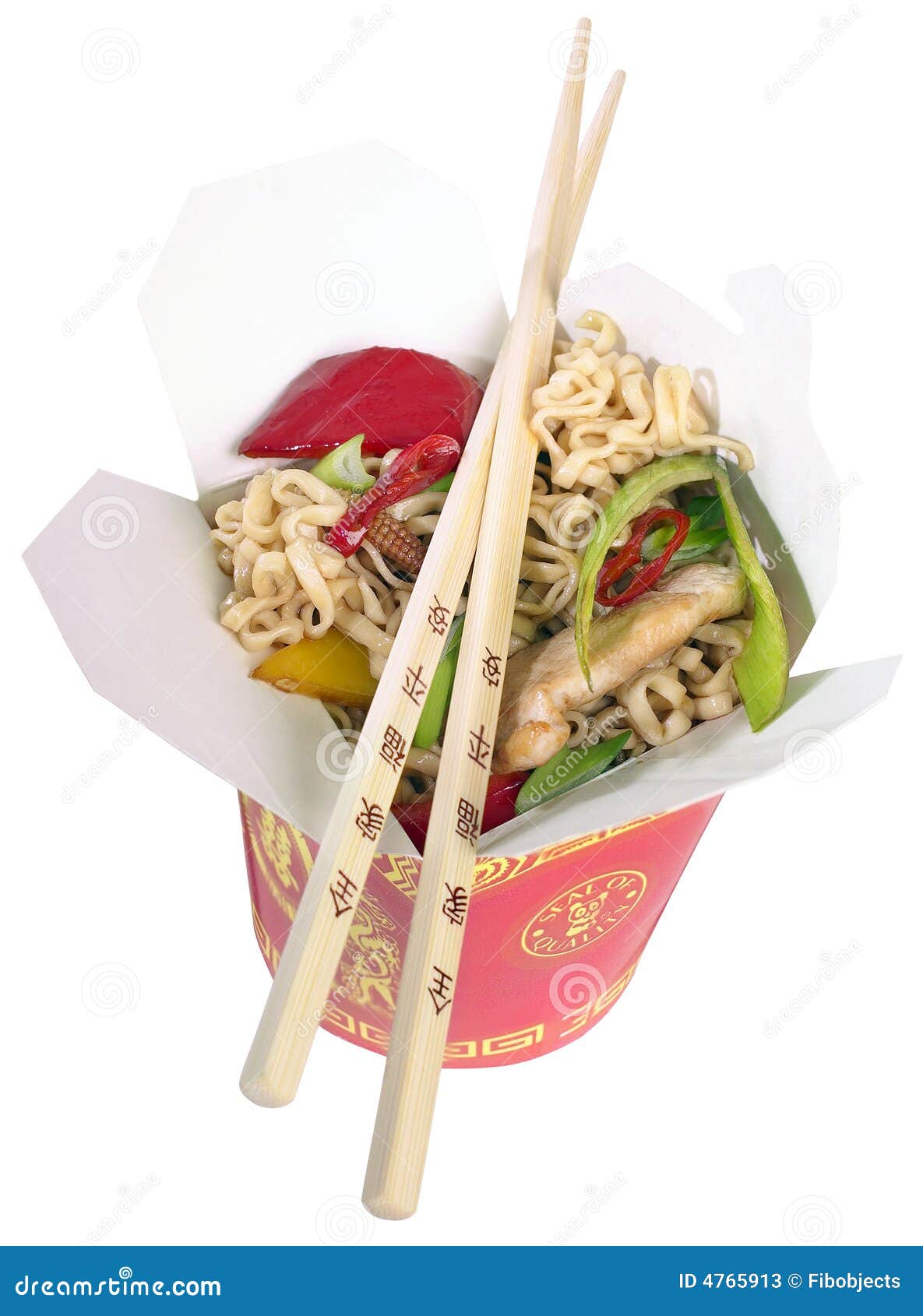 Chinese Food stock image. Image of noodles, closeup, paprika 4765913