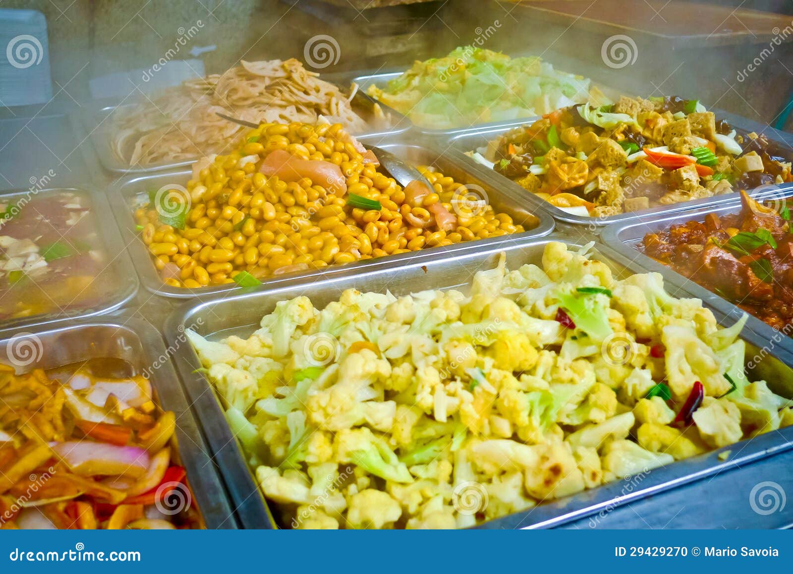 Chinese Food Buffet Stock Photo Image 29429270