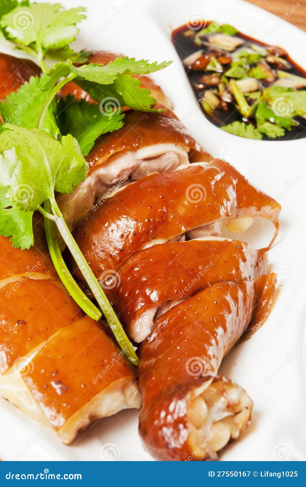 Chinese food-Chicken leg stock image. Image of block - 27550167