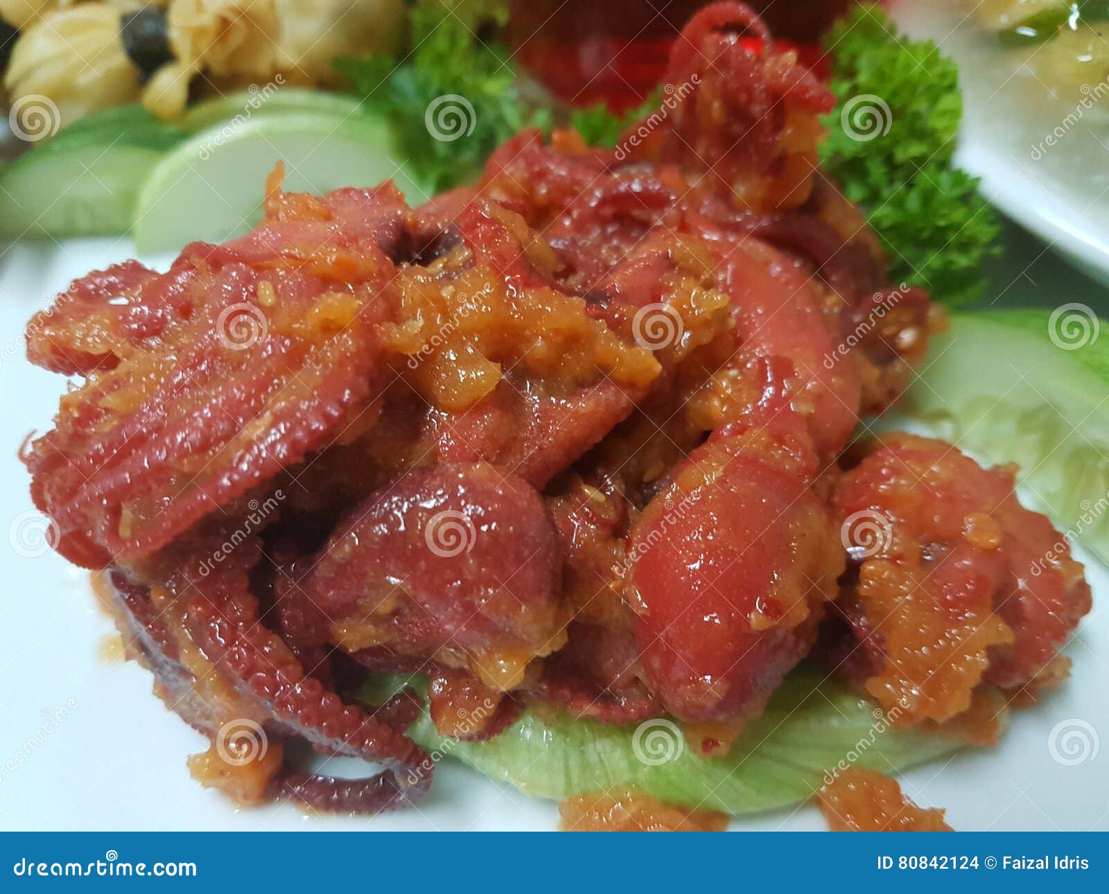 Chinese food platter stock photo. Image of meat, chinese 80842124