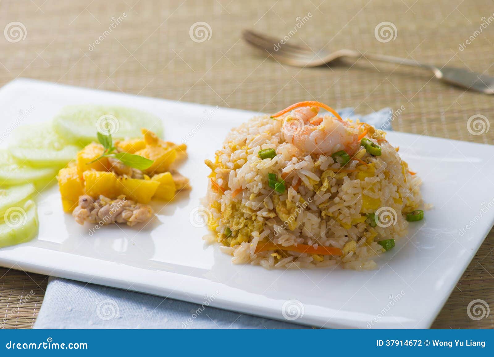 Chinese Fried Rice , or Nasi Goreng Popular Cusine in Asia Stock Photo ...