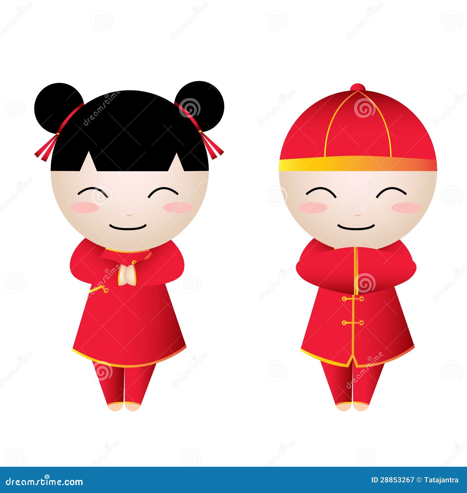 chinese boy clipart