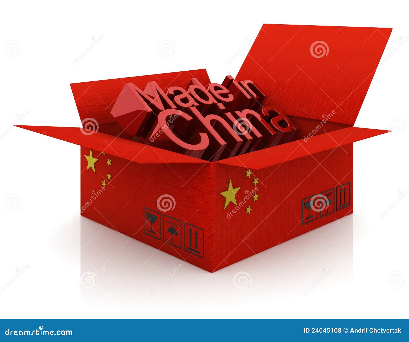 Chinese goods stock illustration. Illustration of china 24045108
