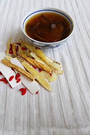 Chinese Herbal Medicine Soup Herbs Stock Image Image 29310281