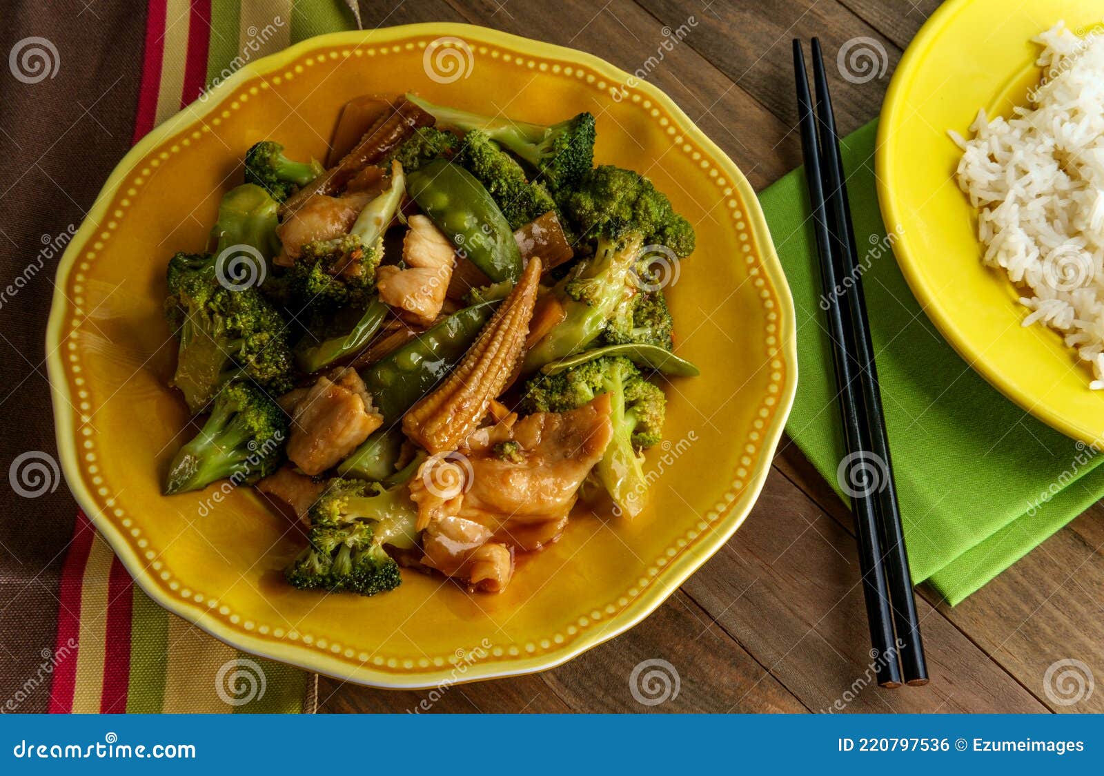 Chinese Hunan Chicken Vegetables Stock Photo - Image of snap, sechuan ...