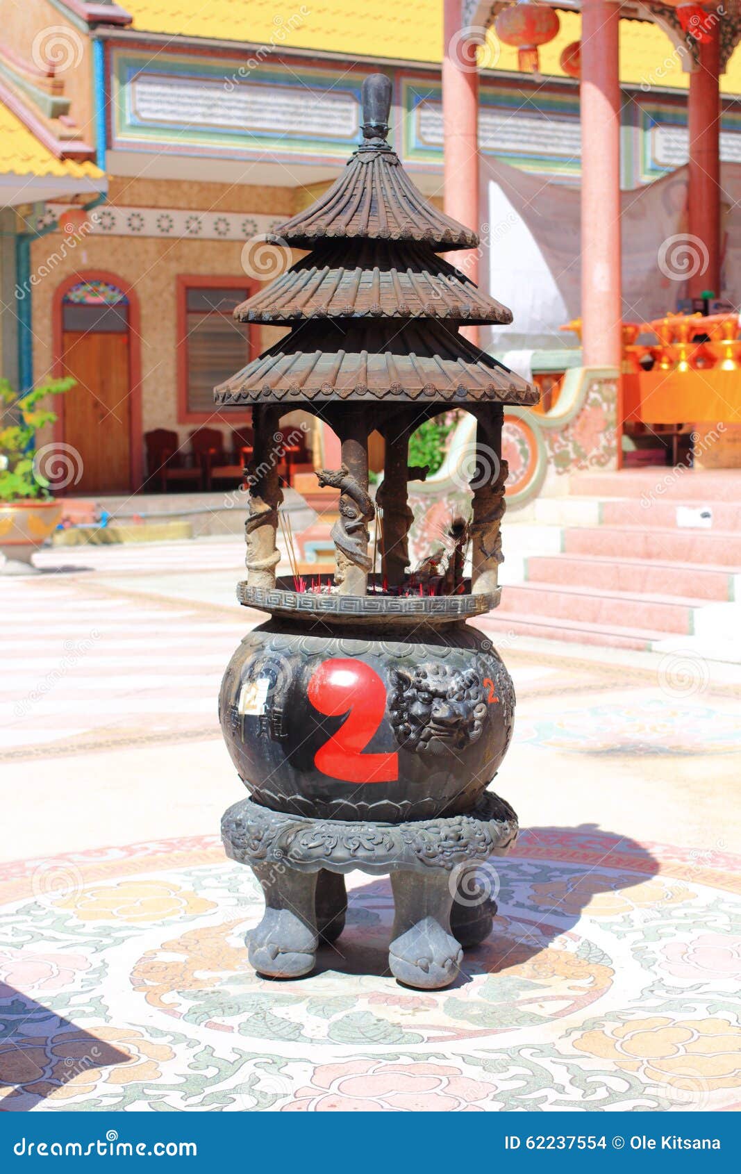 Chinese incense pot stock photo. Image of incense, chinese 62237554