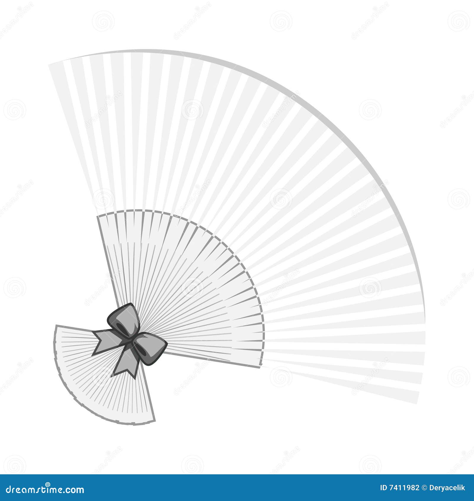 Chinese,japanese Fan Vector Illustration Stock Photography - Image: 7411982