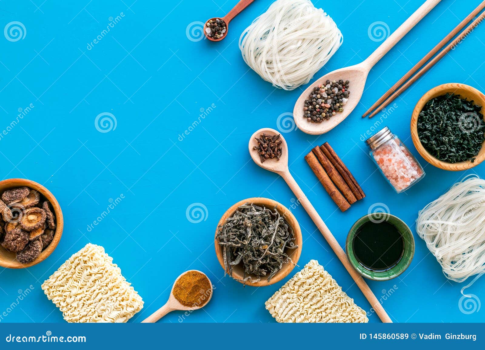 Download Chinese And Japanese Food Cooking With Ginger, Spices And ...