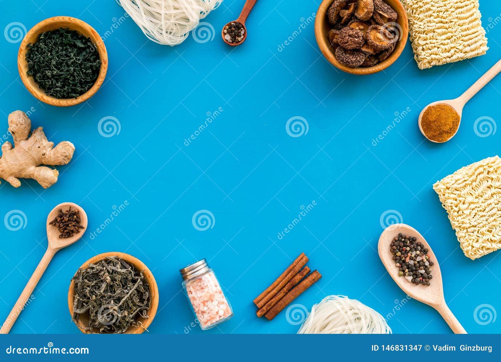 Download Chinese And Japanese Food Cooking With Ginger, Spices And ...