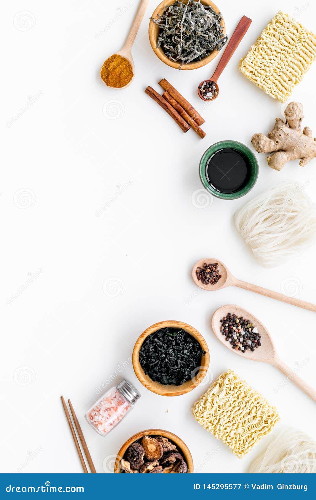 Download Chinese And Japanese Food Cooking With Ginger, Spices And ...