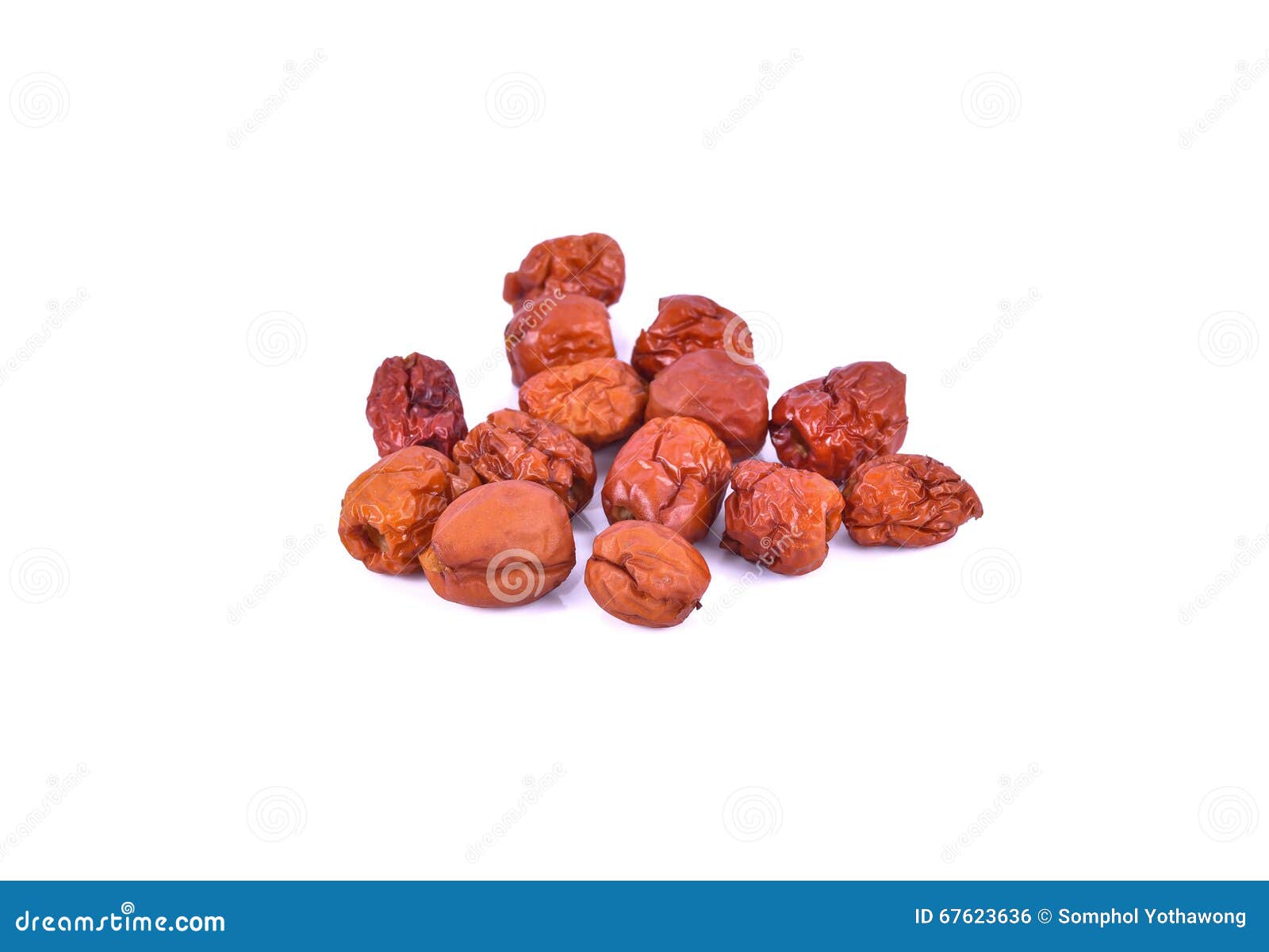 Chinese Jujubes Isolated On White Background Stock Photo Image of