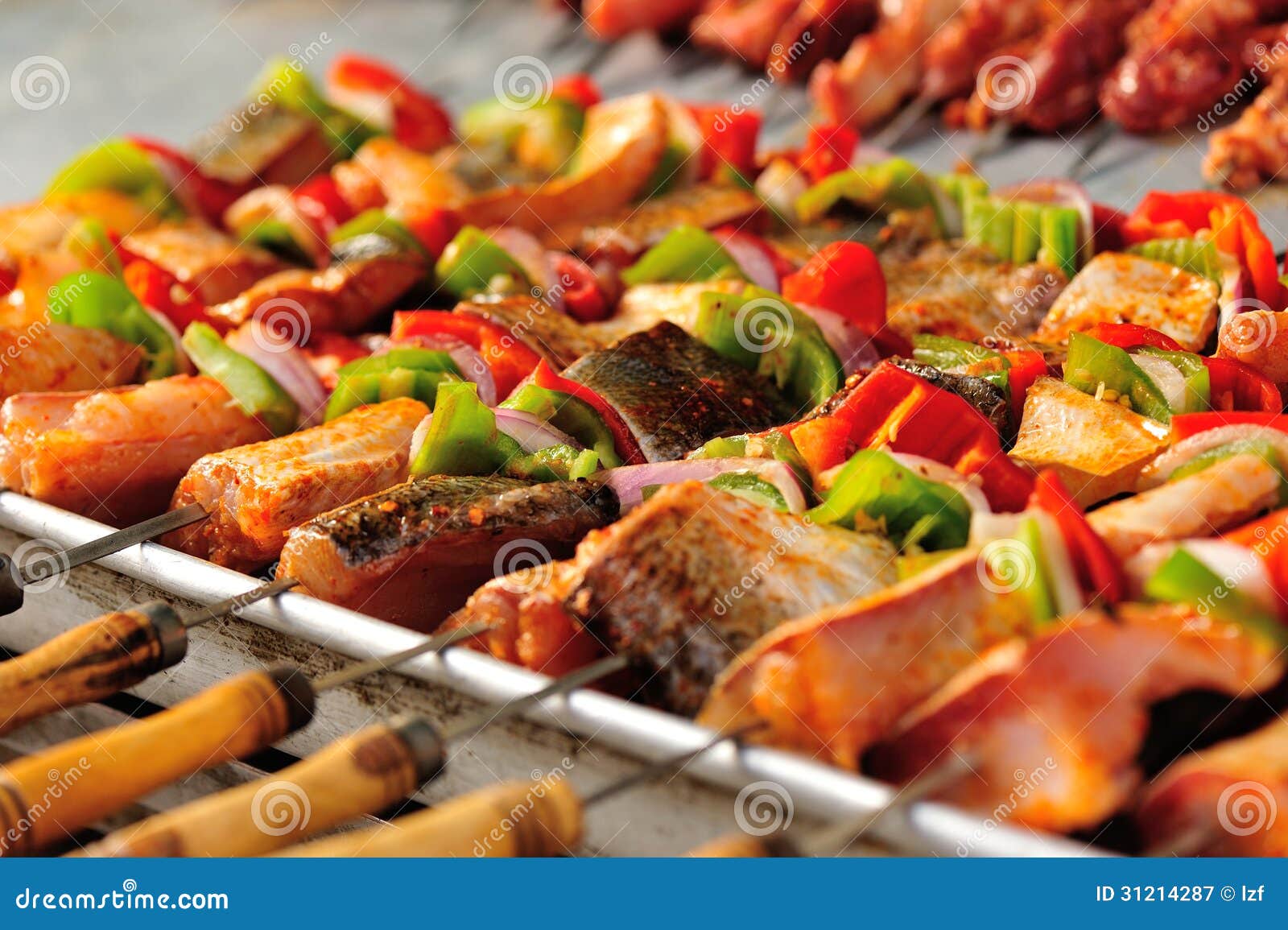 Chinese Kebab Royalty Free Stock Photography Image 31214287