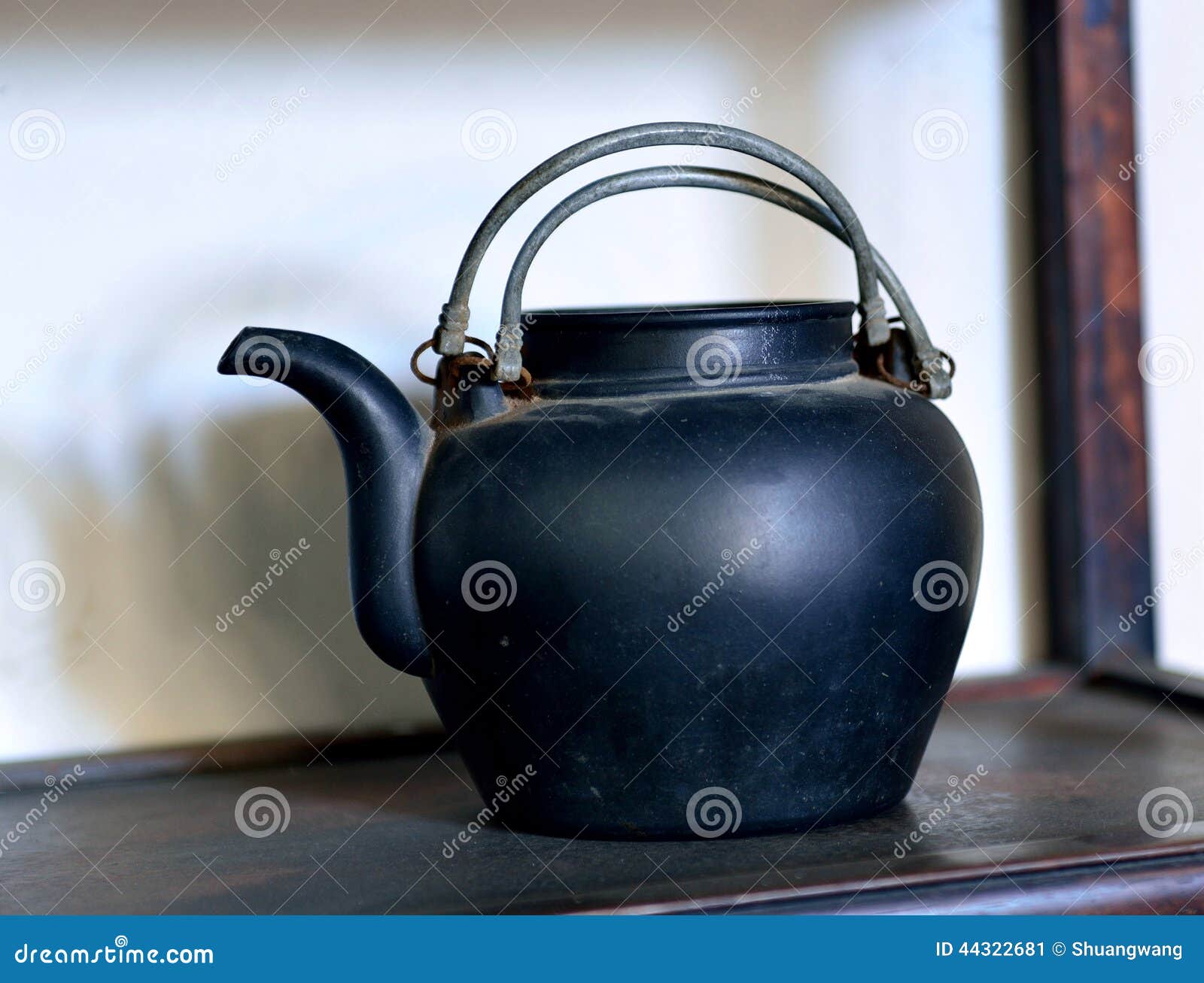 Chinese kettle stock image. Image of qian, aging, states 44322681