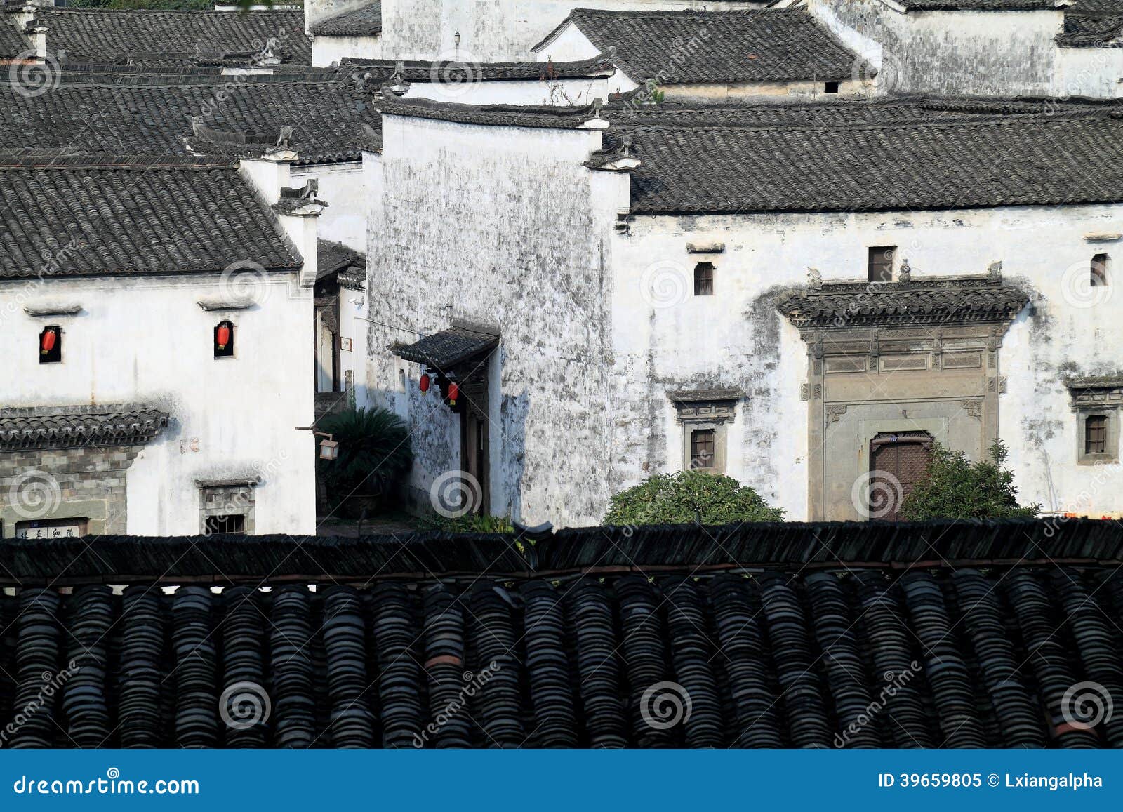 Chinese Local Style Dwelling Houses Stock Image - Image of life, asia