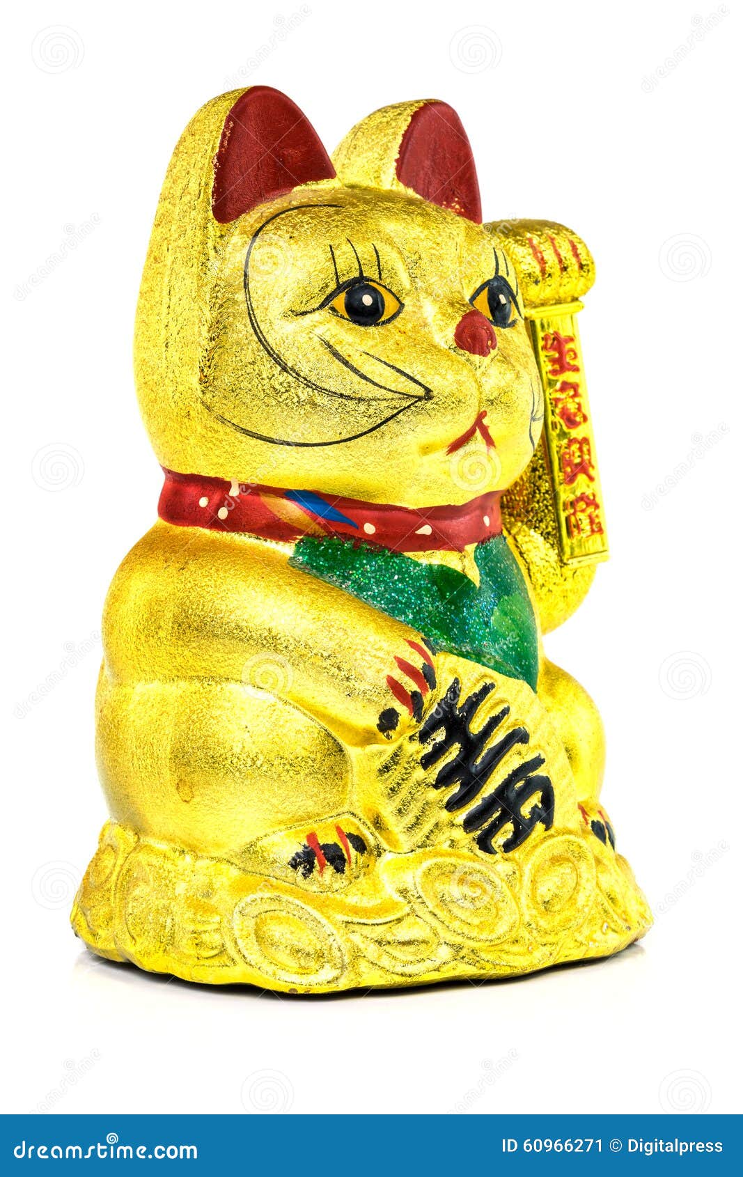 Chinese Lucky  Cat  stock image Image of welcome 