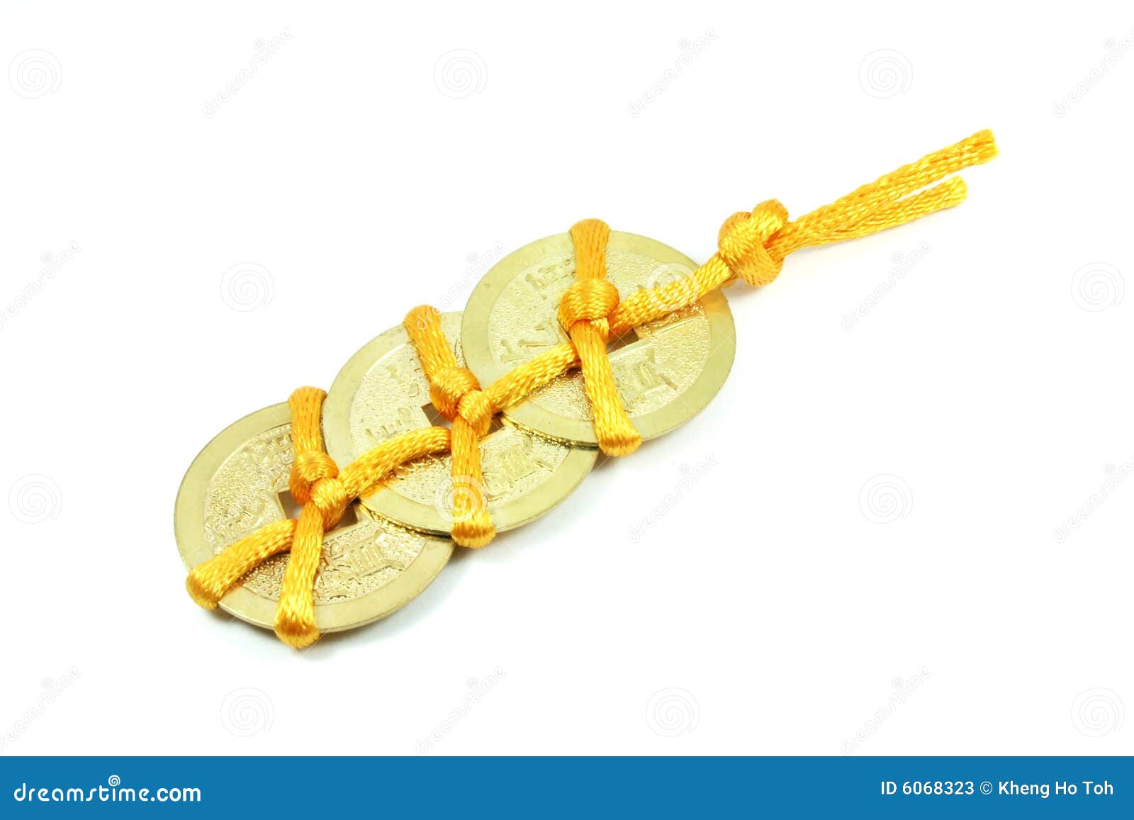 chinese lucky coin charm