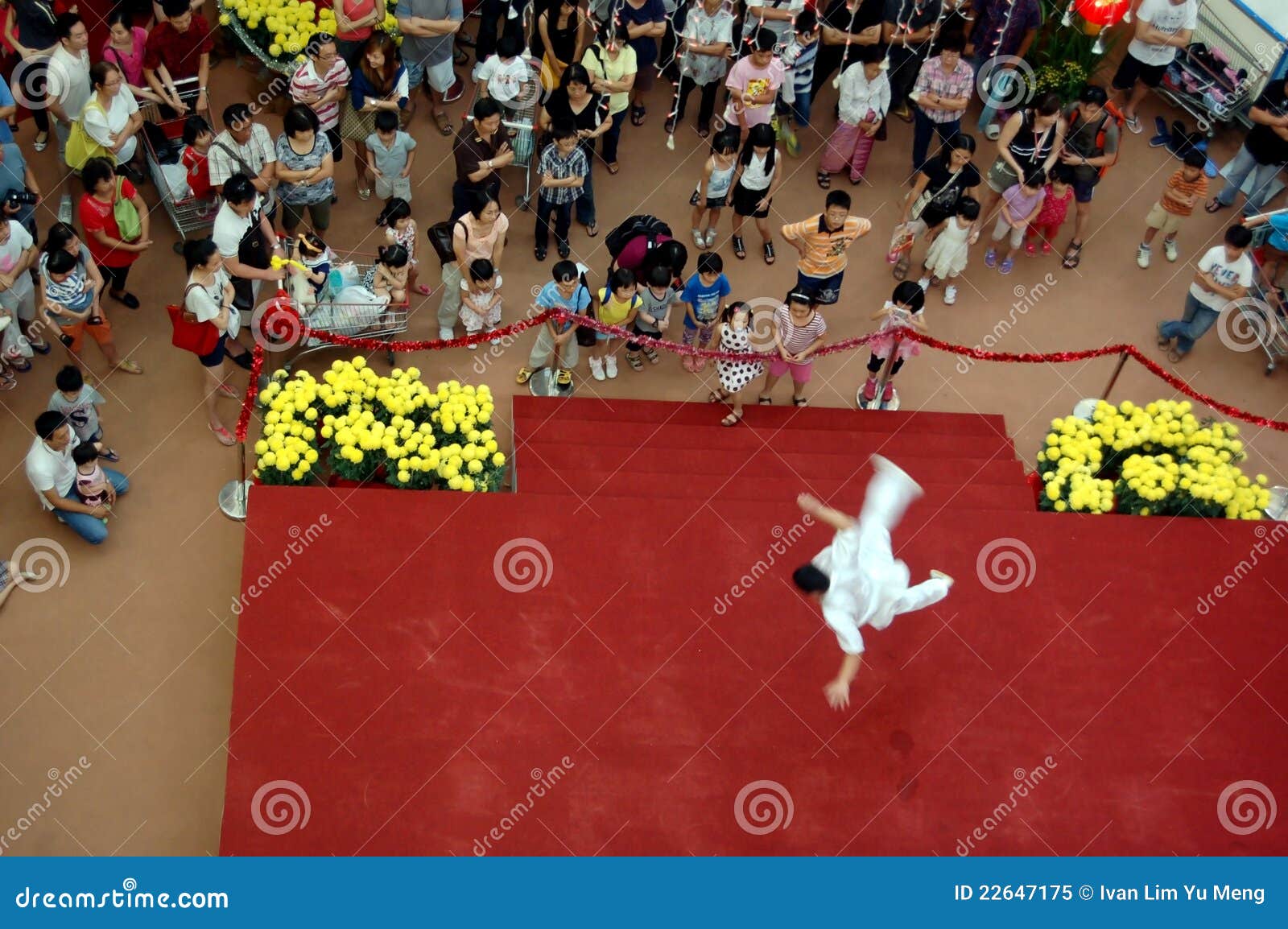 Chinese Martial Art Stage Performance Editorial Image Image of