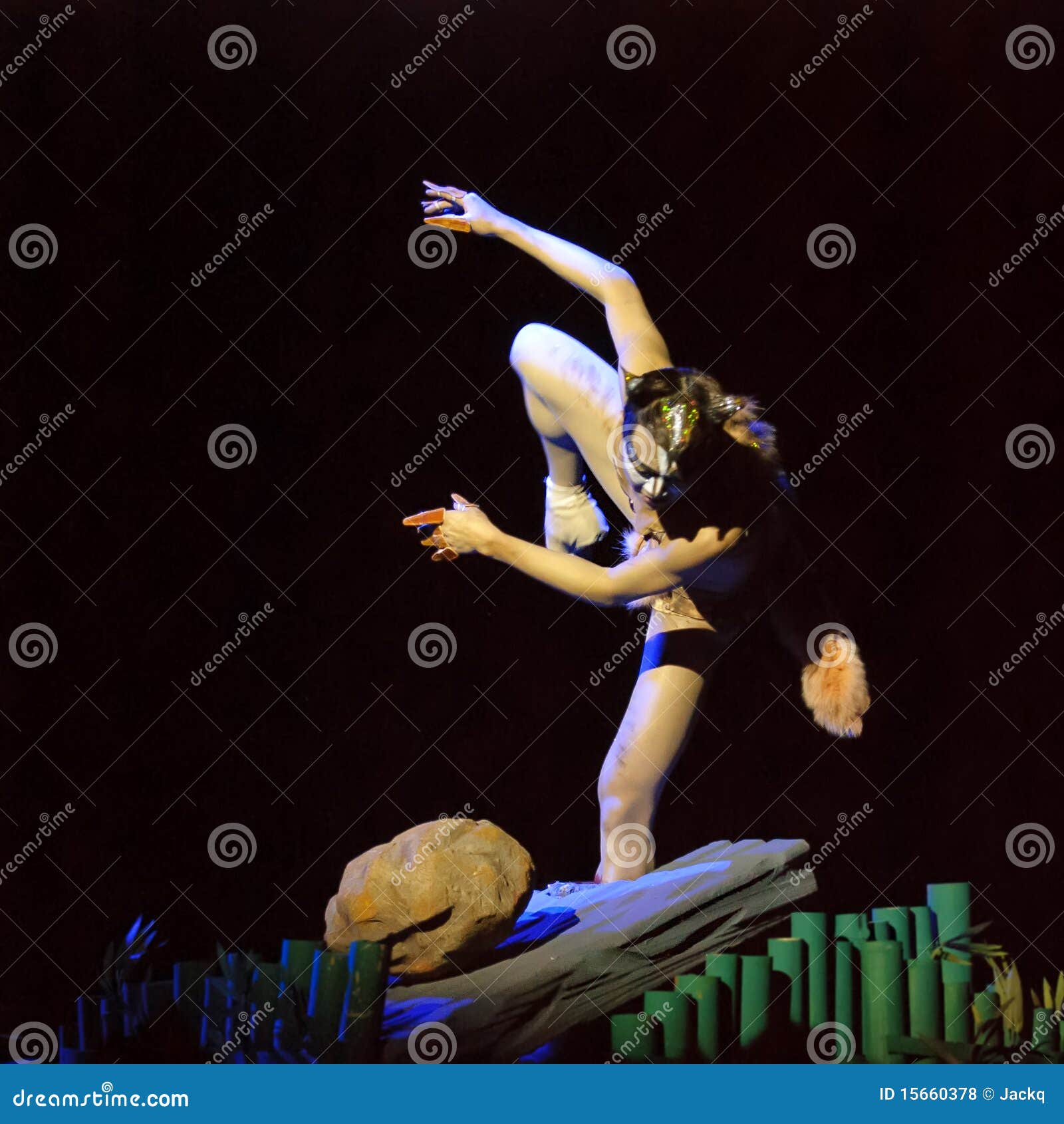 Chinese modern  solo  dancer editorial stock photo  Image of 