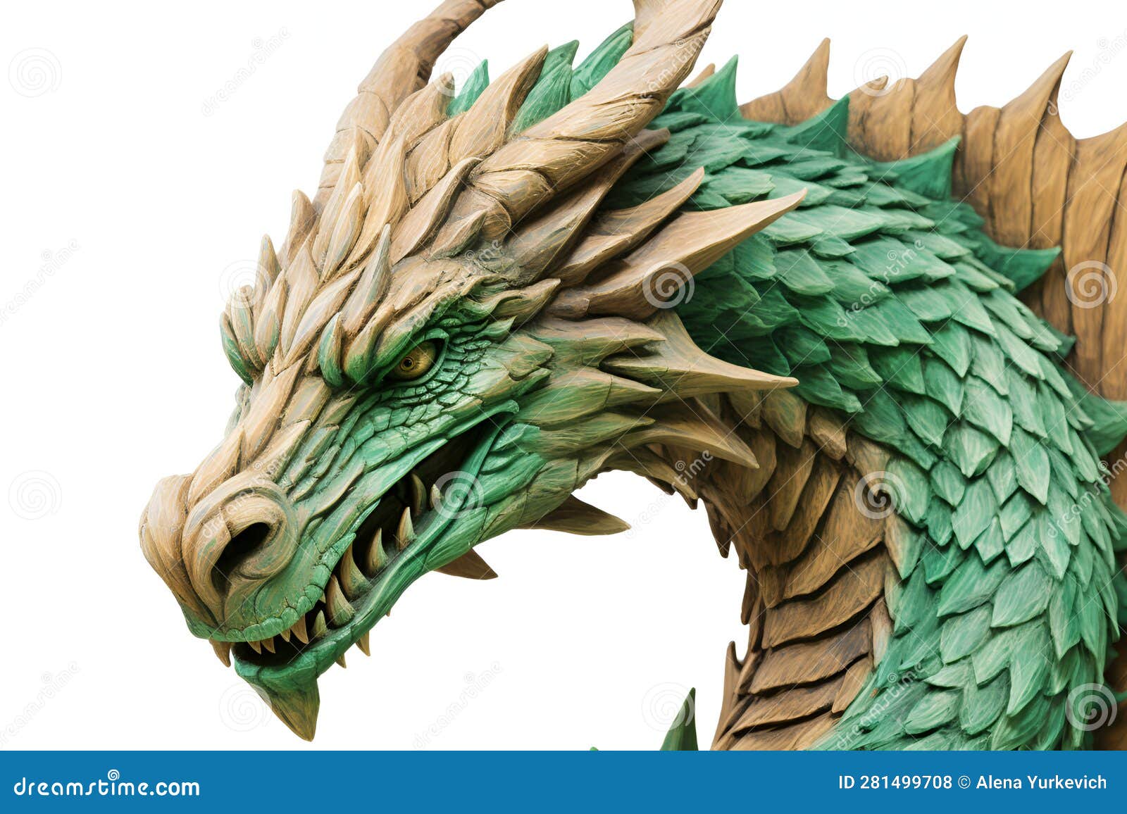 2024 year of the Green Wood Dragon, new year decoration, chinese