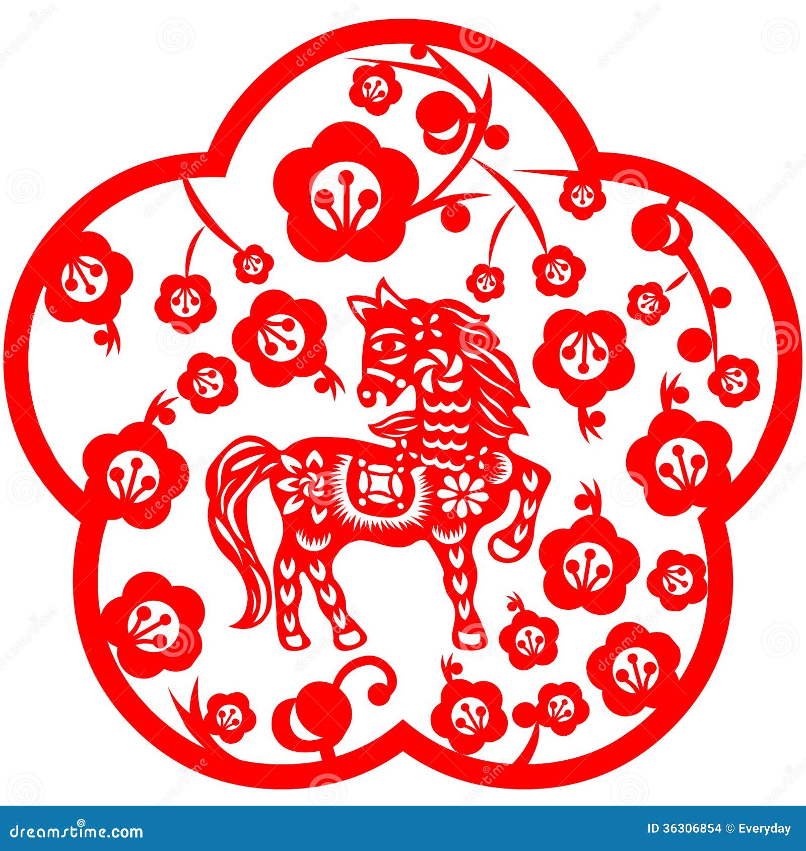 free clipart chinese horse - photo #1