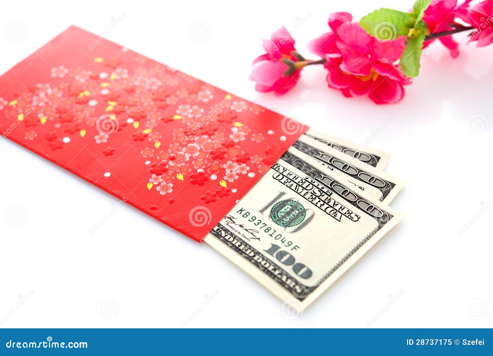 Chinese New Year Red Packet Stock Image - Image of nobody, eastern: 287371751300 x 958