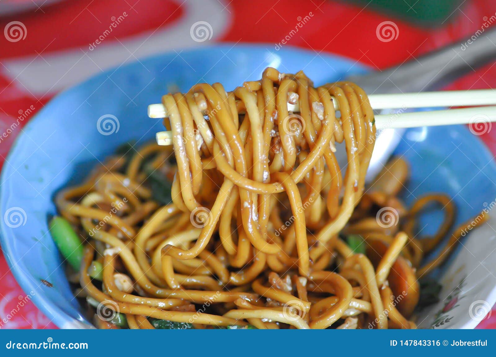 Chinese Noodle or Eating Noodles Stock Photo Image of food, pinch