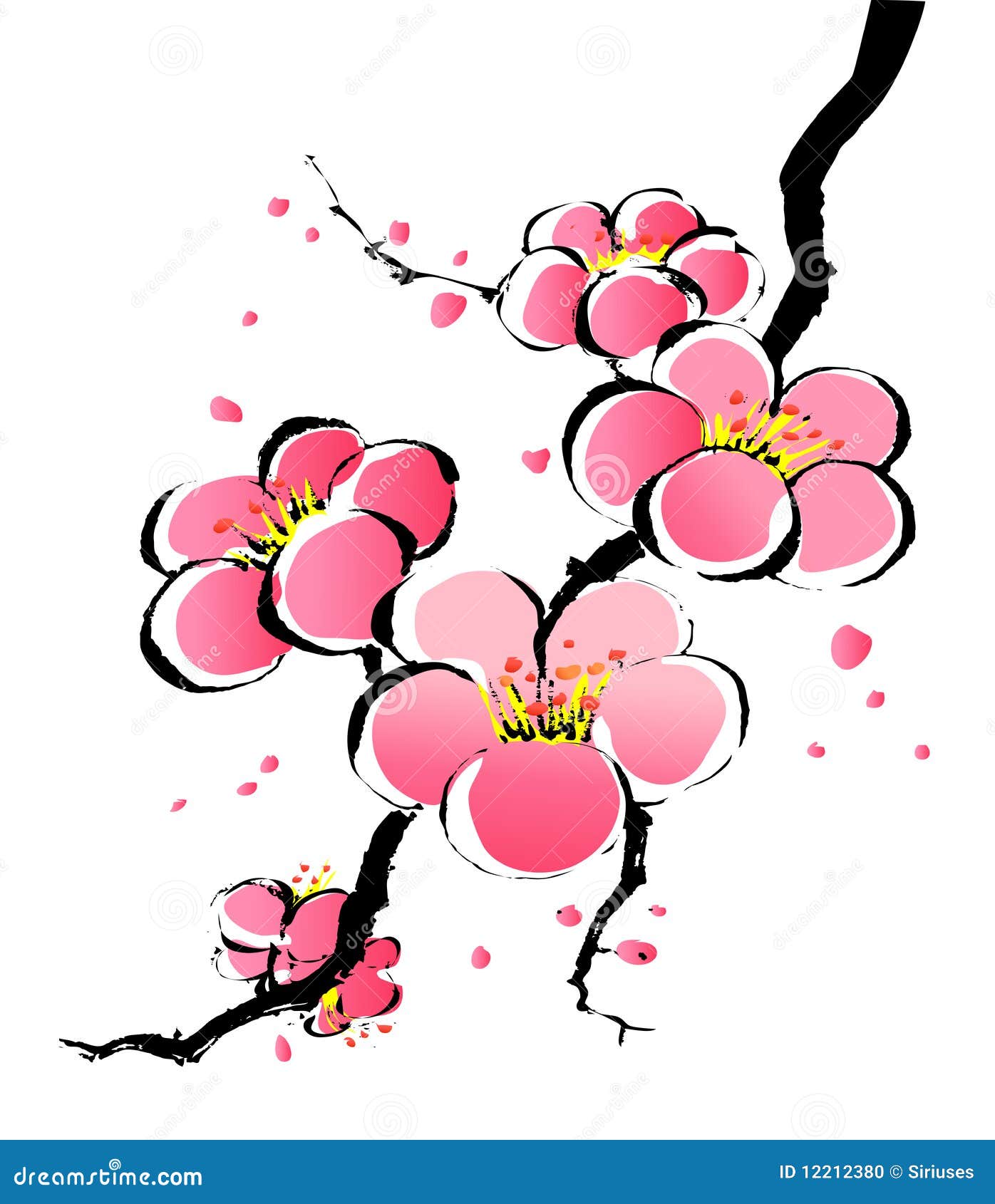 yellow flower of symbol a Of Stock Painting Photo Sakura Chinese Image: 12212380 yellow flower of symbol a Of Stock Painting Photo Sakura Chinese Image: 12212380