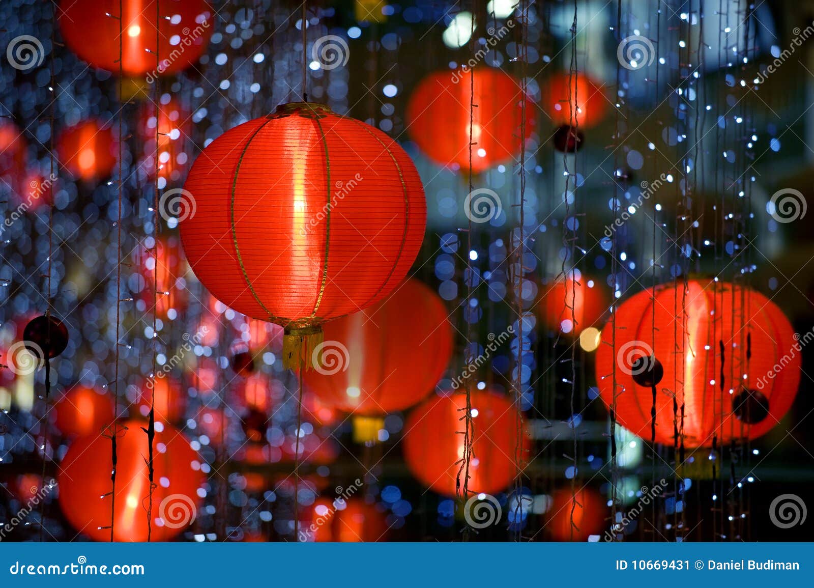 Chinese paper lantern stock image. Image of oriental 10669431