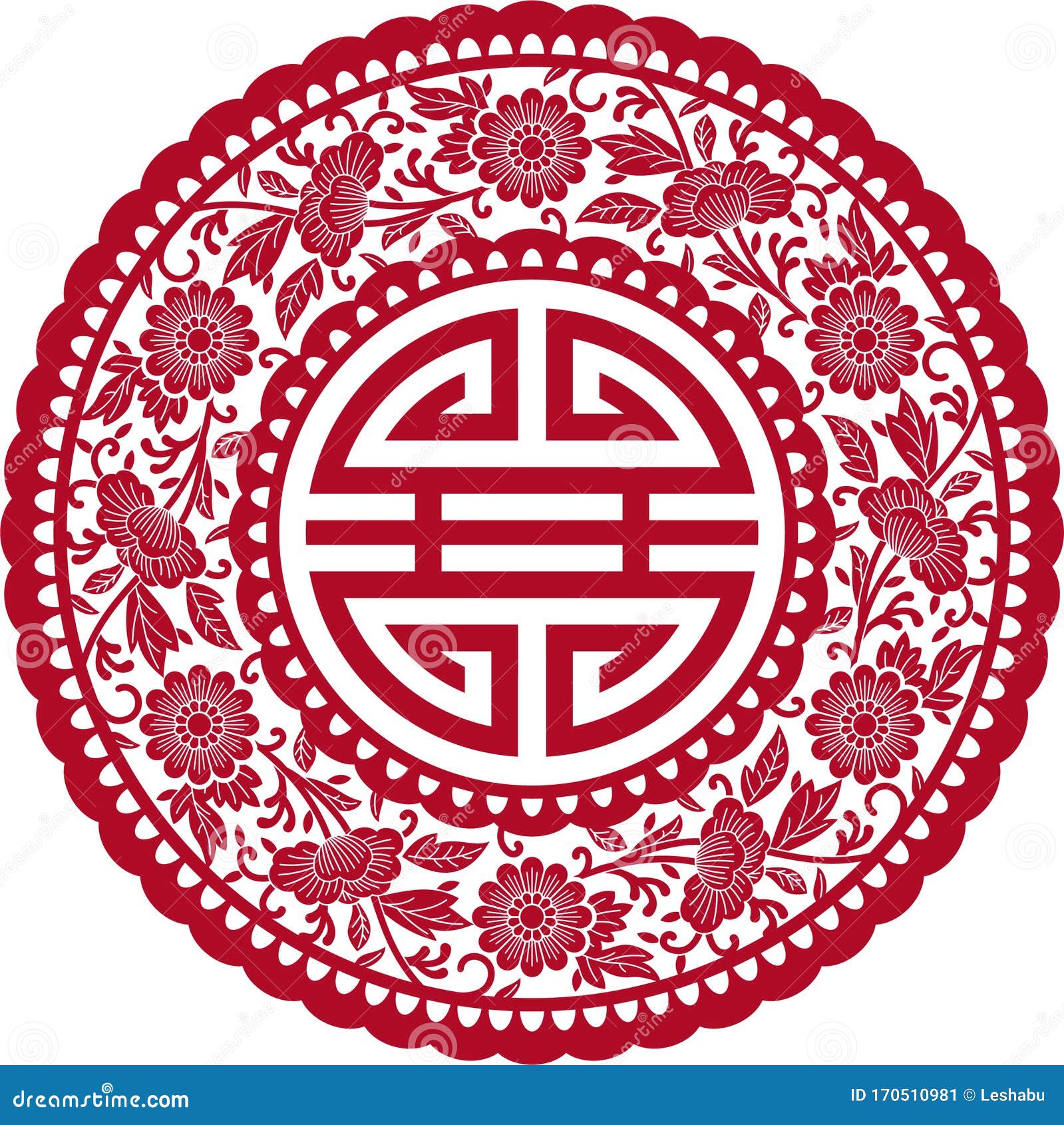 Chinese traditional art patterns 15060404 Vector Art at Vecteezy