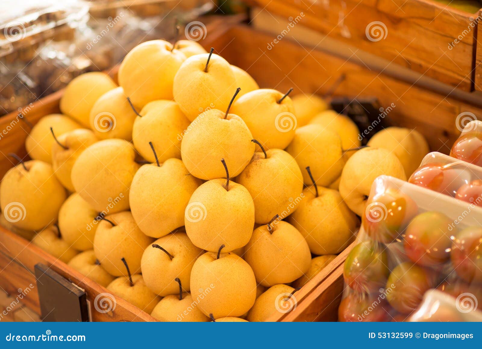 Chinese pears stock image. Image of vitamin, harvest 53132599