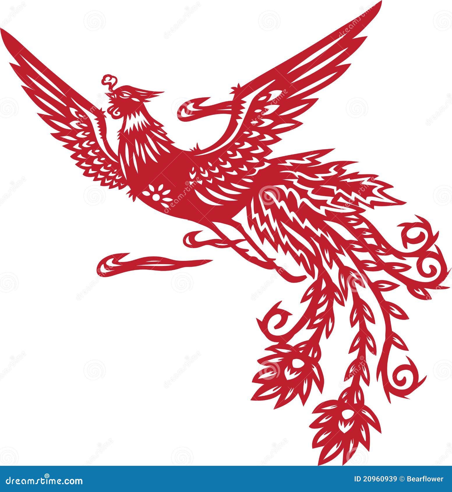 Chinese Phoenix Royalty Free Stock Images - Image: 20960939