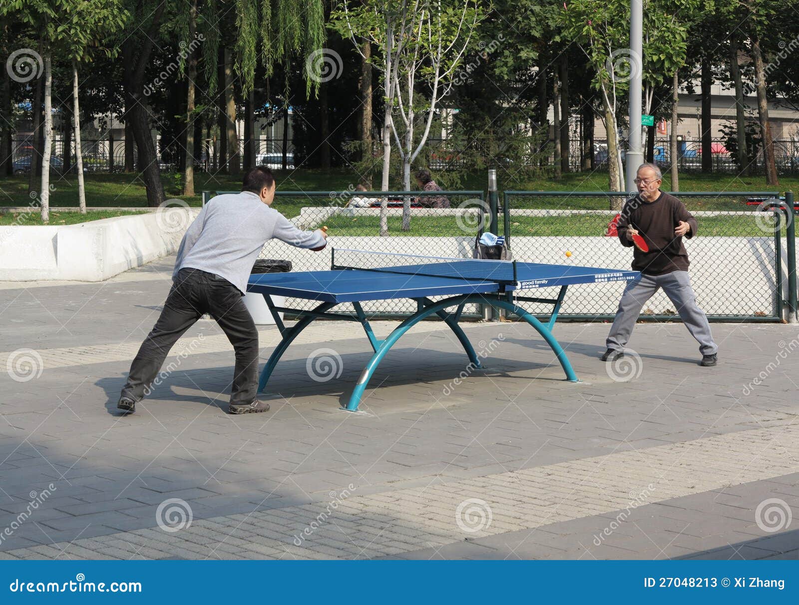 Chinese Play Table Tennis editorial stock photo. Image of chinese