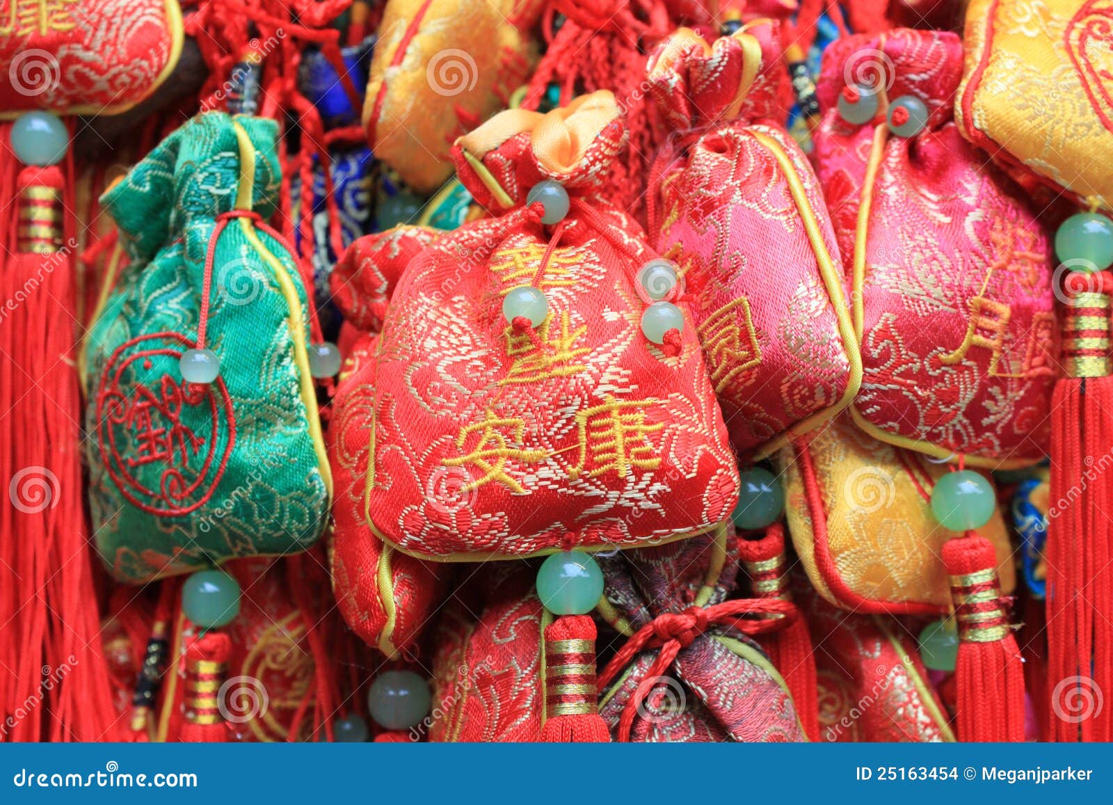Chinese Prayer Ribbons stock photo. Image of asian, faith 25163454