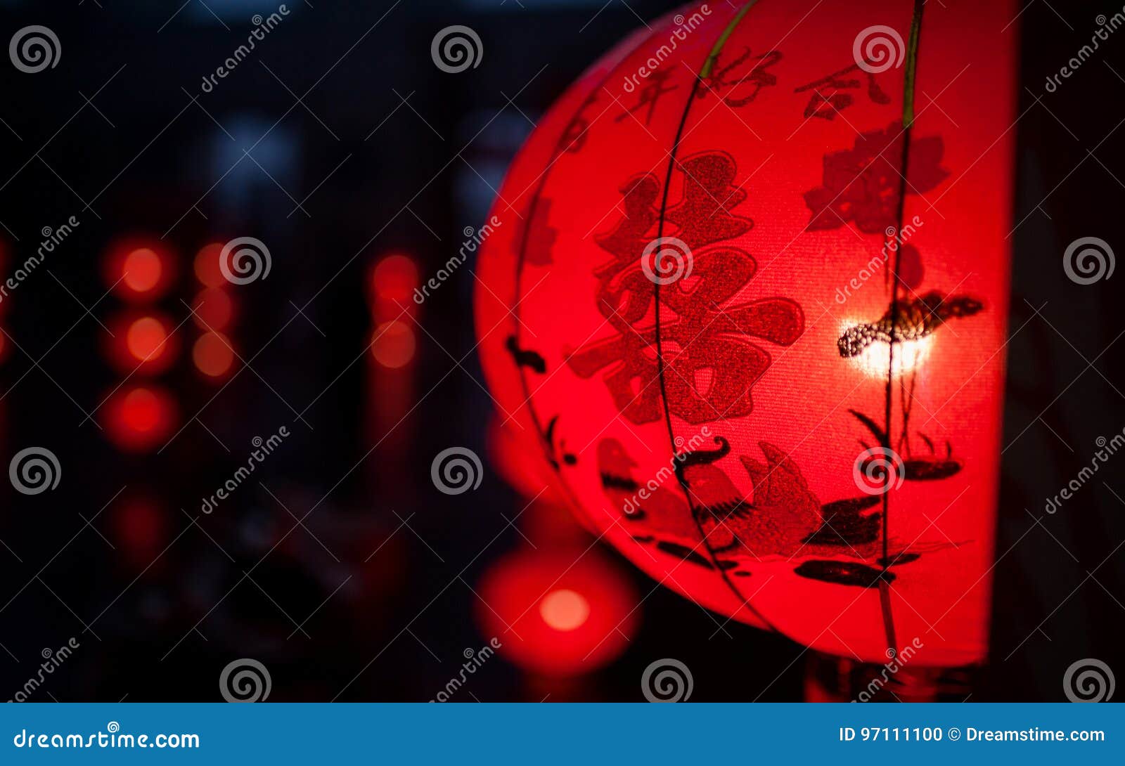Chinese Red Lantern for Wedding Editorial Image Image of chinese