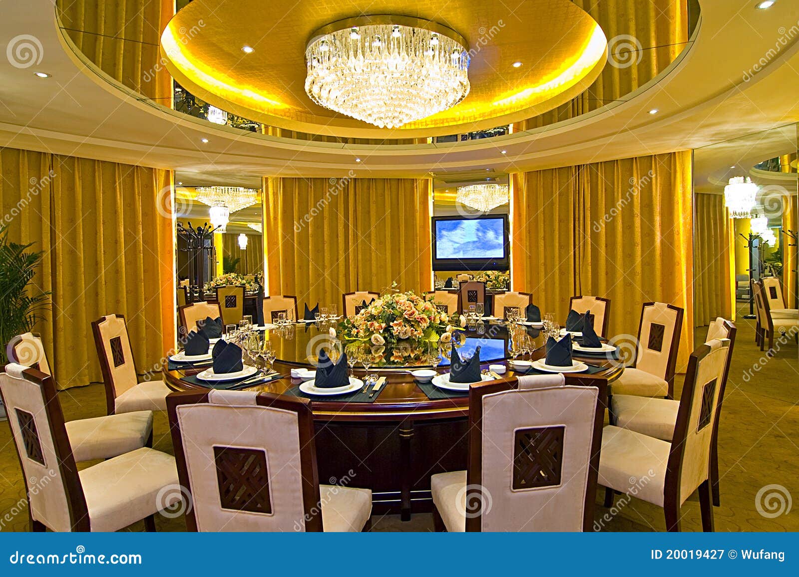 Chinese restaurant stock image. Image of decorated, asian - 20019427