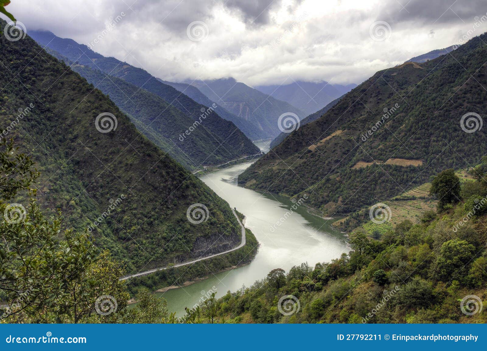 chinese river valley