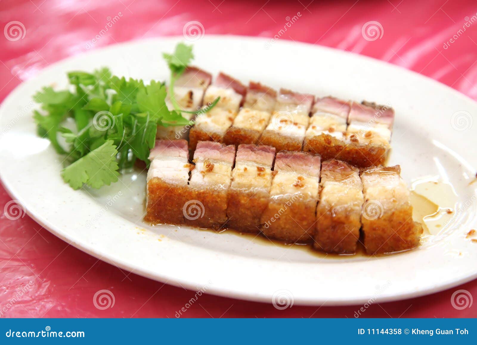 Chinese roast pork stock photo. Image of fancy, savory 11144358