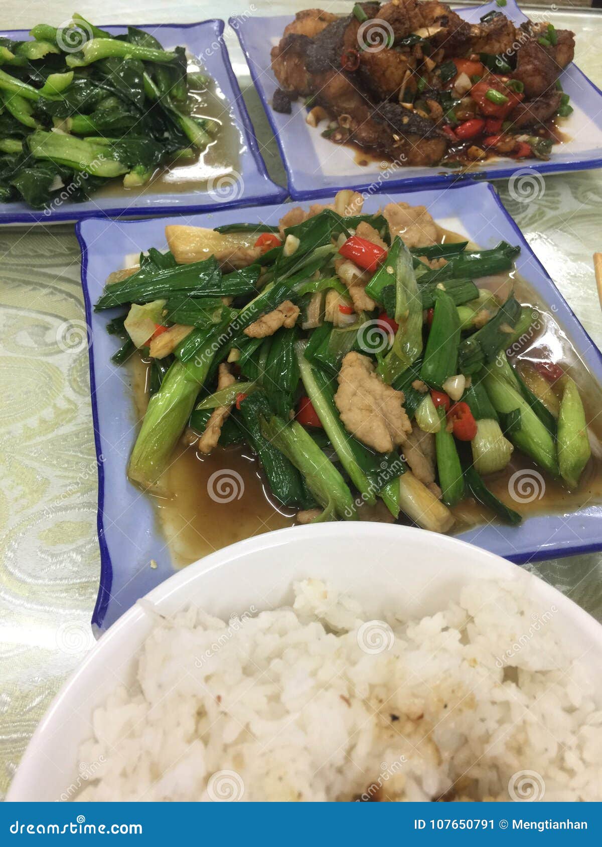 Chinese simple meals stock image. Image of delicious - 107650791
