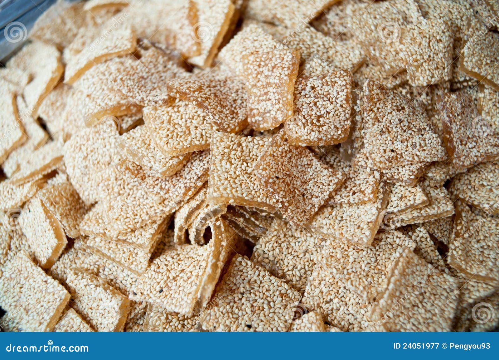 Chinese Snacks, Sesame Peanut Piece Stock Image Image of west, local