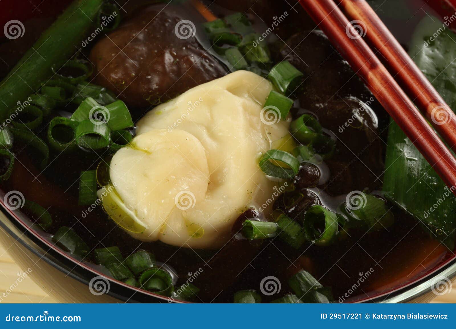 Chinese Soup with Vegetables Stock Image - Image of light, meat: 29517221