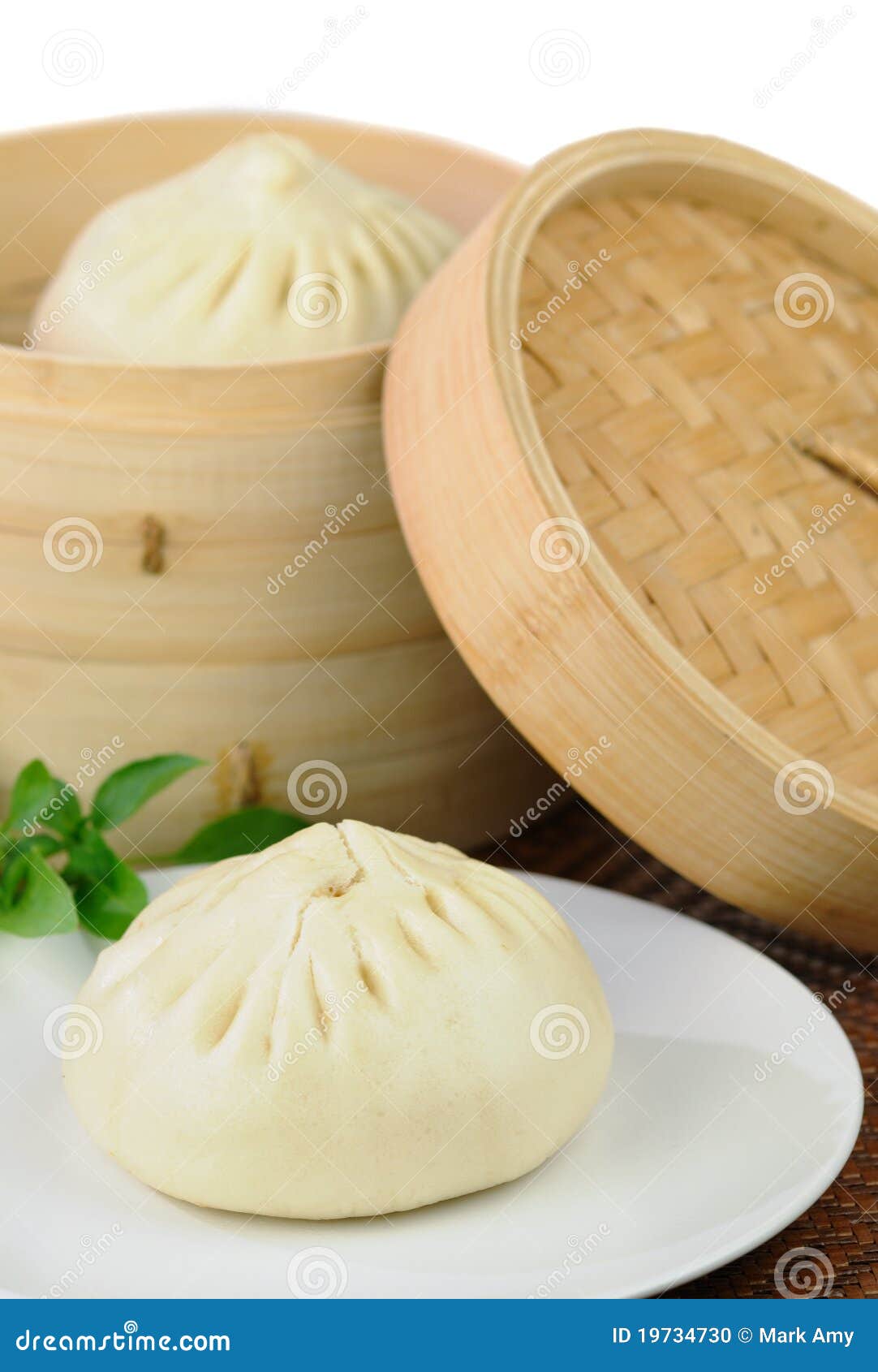 Chinese Steamed Dumplings stock photo. Image of steamed - 19734730
