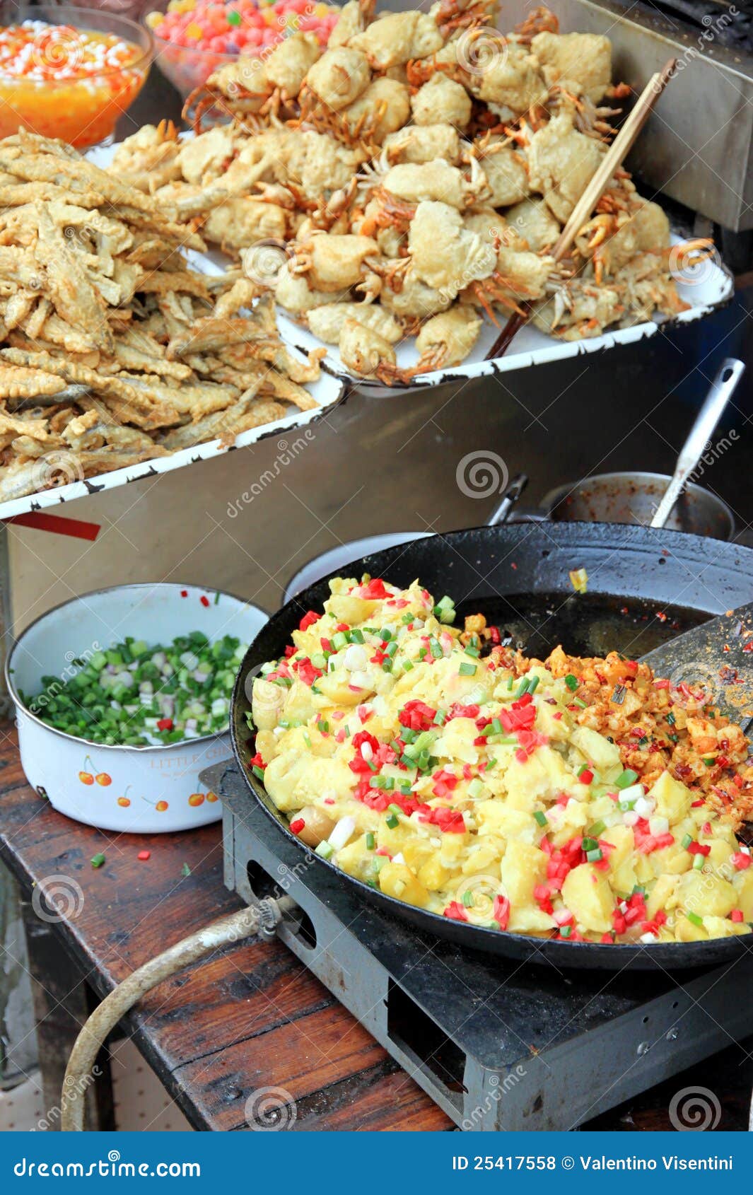 Chinese Street Food stock photo. Image of schichuan, asian - 25417558