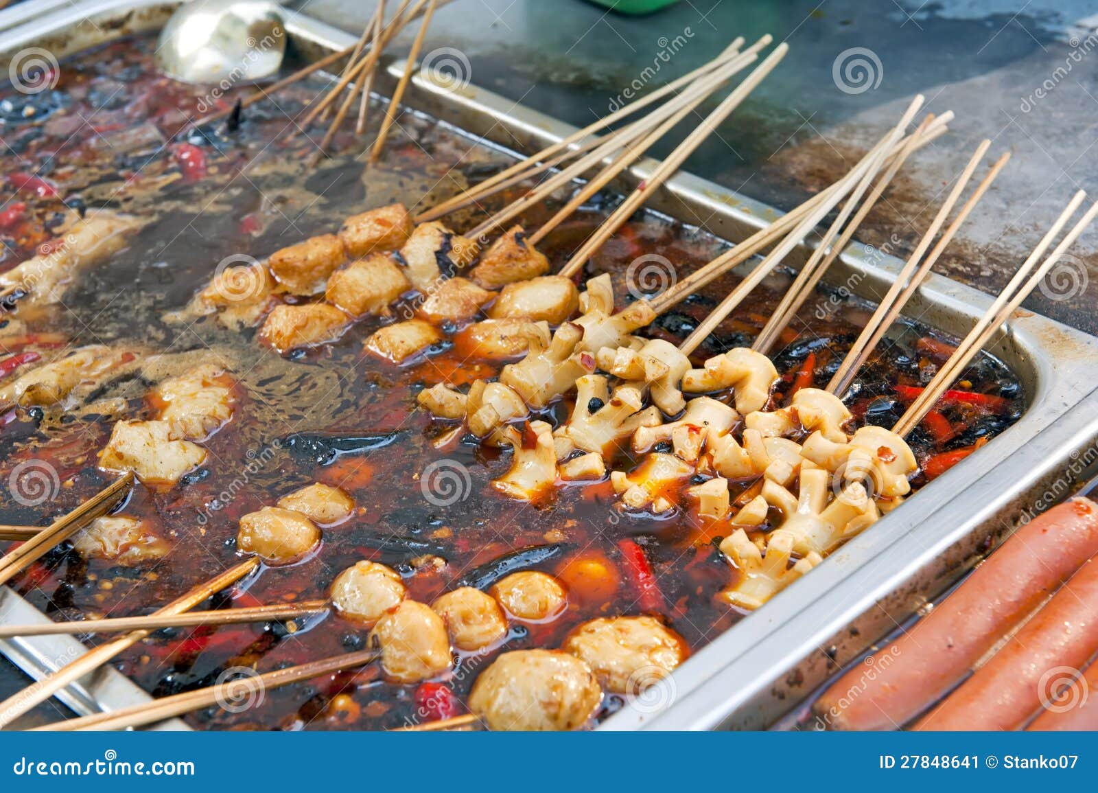 Chinese Street Food Stock Image - Image: 27848641