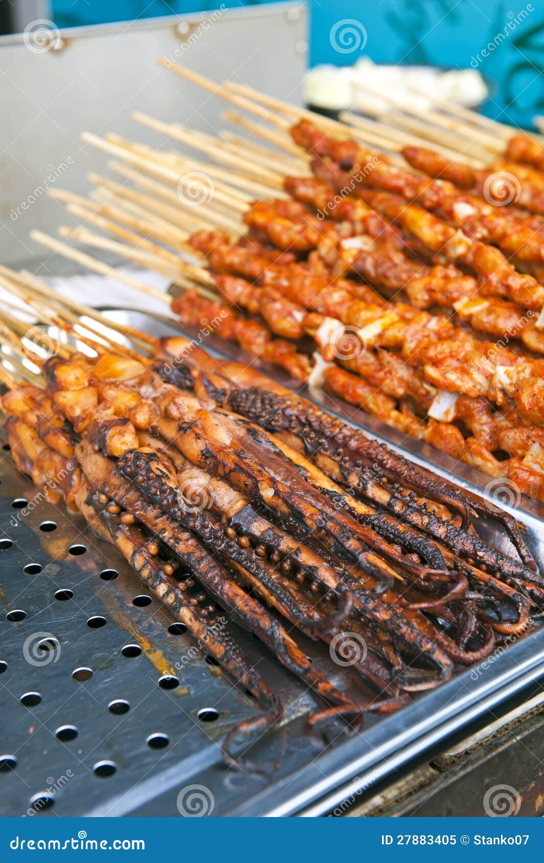 Chinese street food stock image. Image of flavor, bunch - 27883405