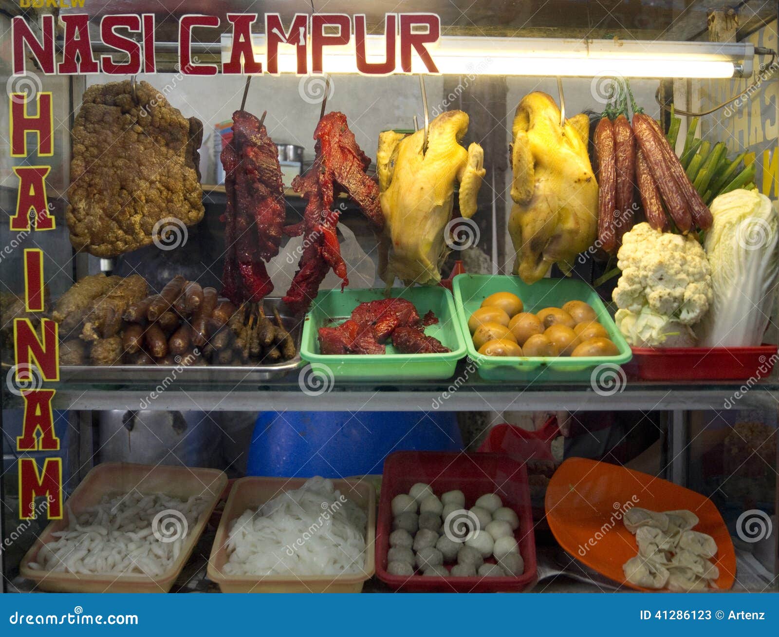 Street Food in Jakarta editorial stock photo. Image of cuisine - 41286123