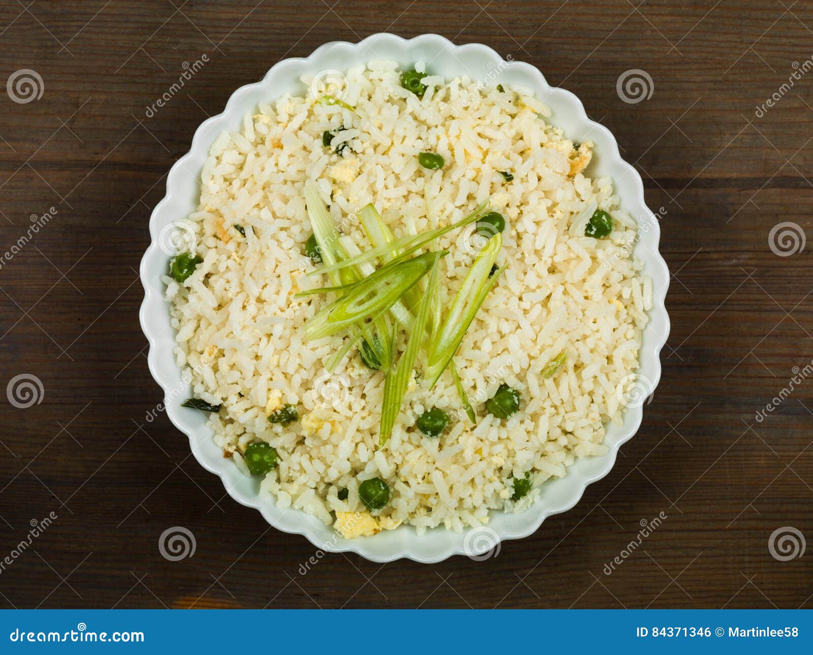 Chinese Style Egg Fried Rice Stock Photo - Image of cooked, rice: 84371346