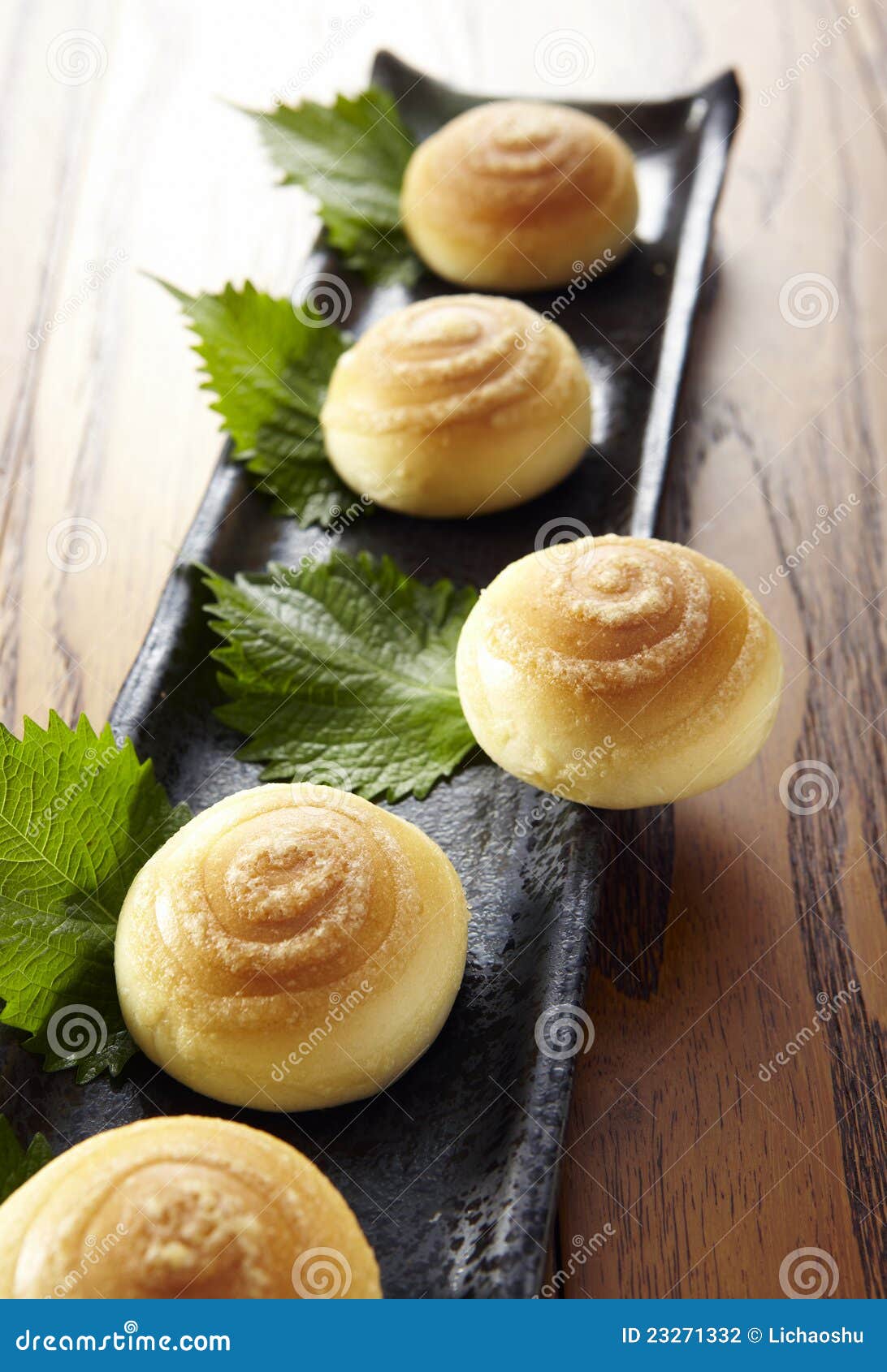Chinesestyle Pineapple Buns Stock Photo Image of meal, gong 23271332
