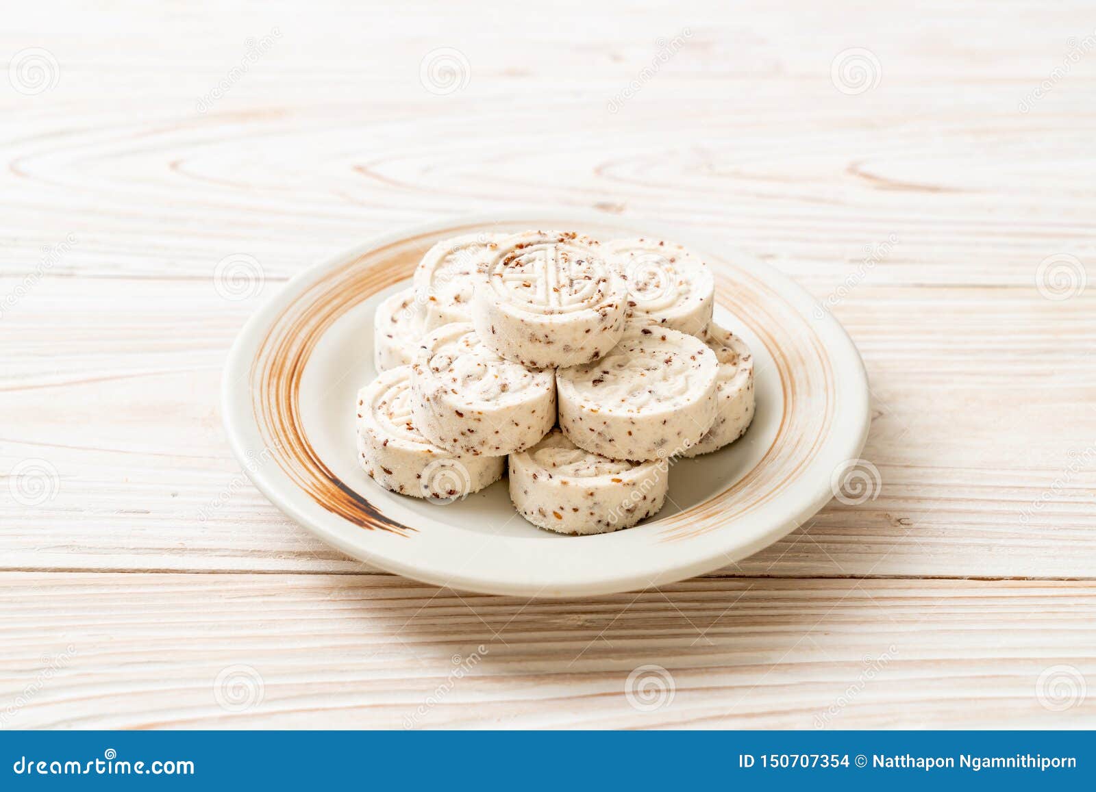 Chinese Sweetmeat Made of Rice Flour Stock Photo - Image of flour