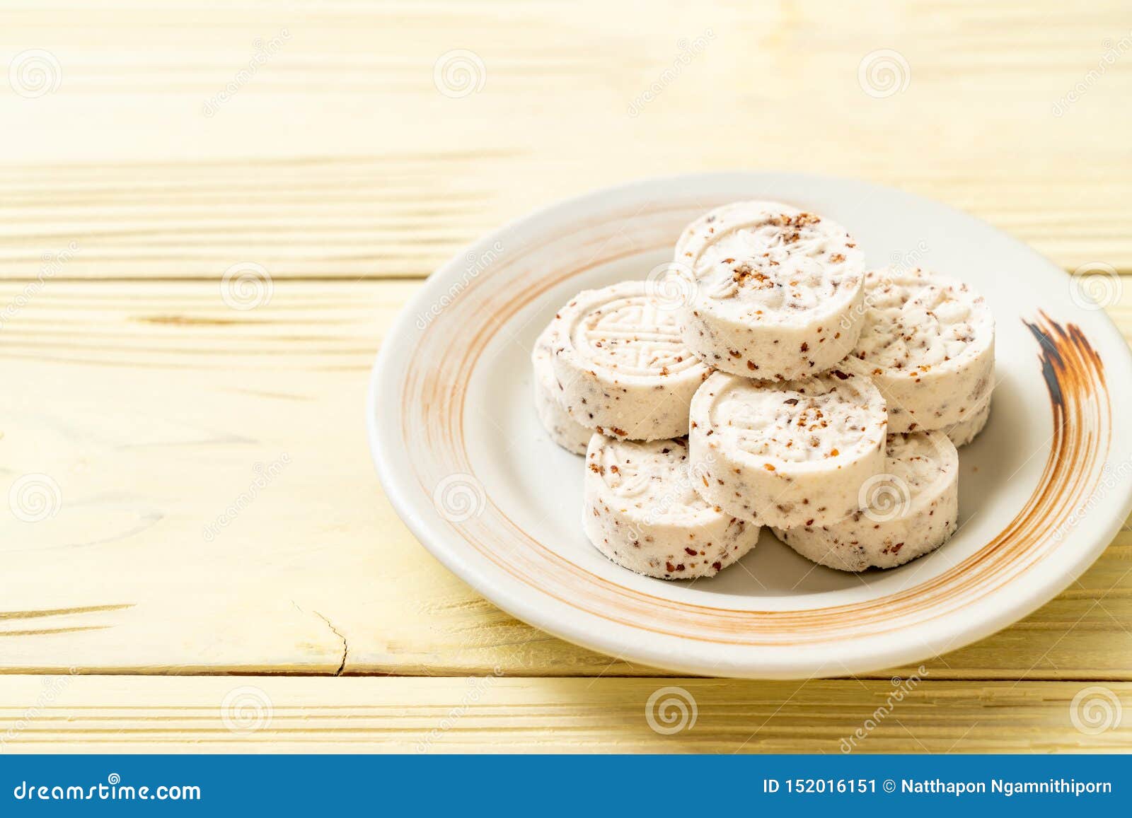 Chinese Sweetmeat Made of Rice Flour Stock Image - Image of brown